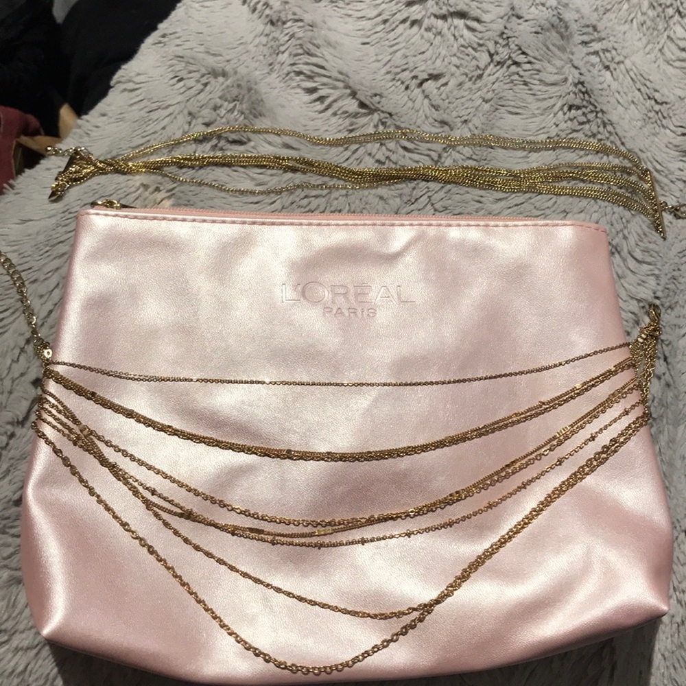 Necklaces and bag